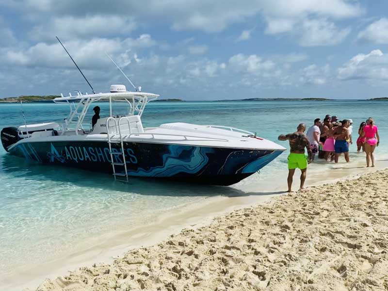 Exuma Bahamas Swimming With Pigs Private Boat Charter Tour